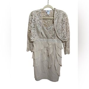 J &‎ J medium dress and jacket